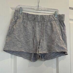 Lululemon Striped Athletic Shorts